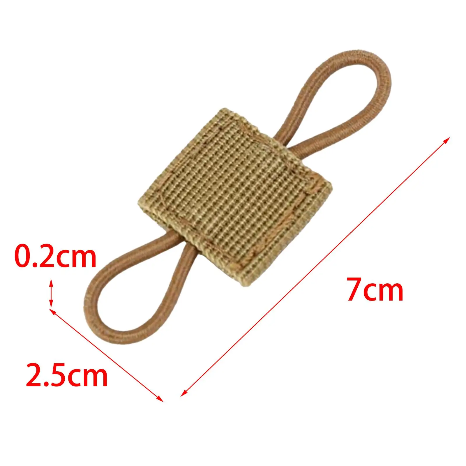 Gear Holder Clip Webbing Retainer Elastic Binding Ribbon Buckle for Vests Backpacks Bags