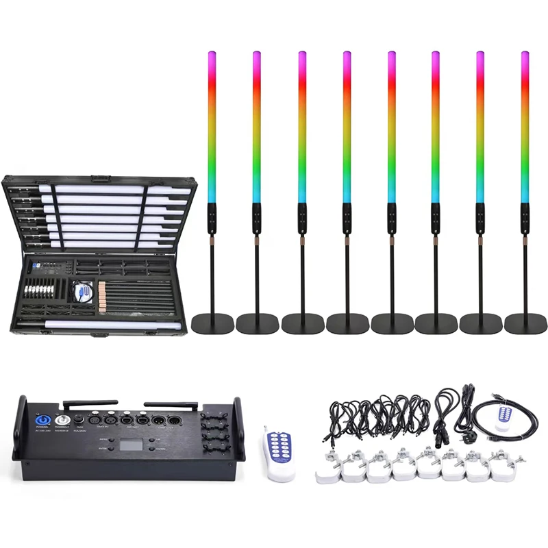 High Quality IP65 Battery Light Emitting Diode Tube Waterproof Outdoor Wireless Remote Control Stage Light Price Offer