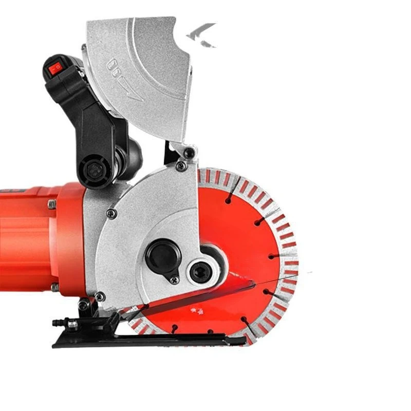 

One-time forming of slotting machine, dust-free water and electricity installation engineering, wall trough machine,