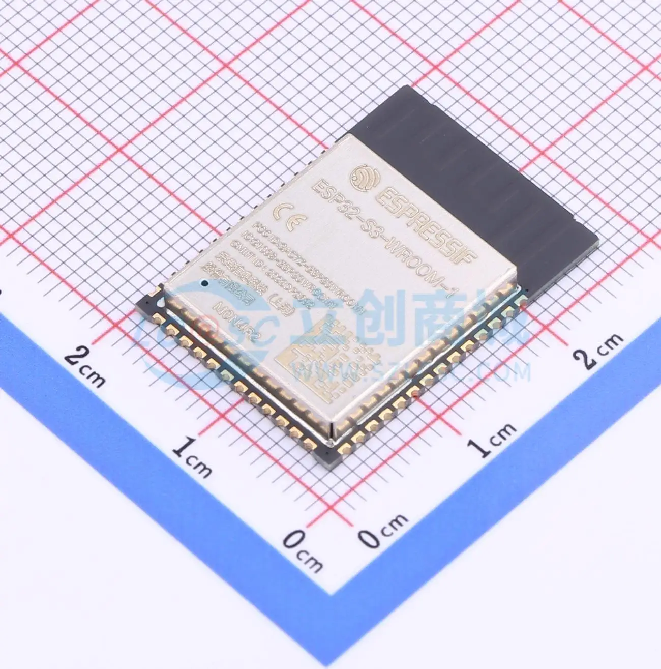 3pcs ESP32-S3-WROOM-1-N4R2 Wireless Communication Module for Embedded Control Systems C2913203
