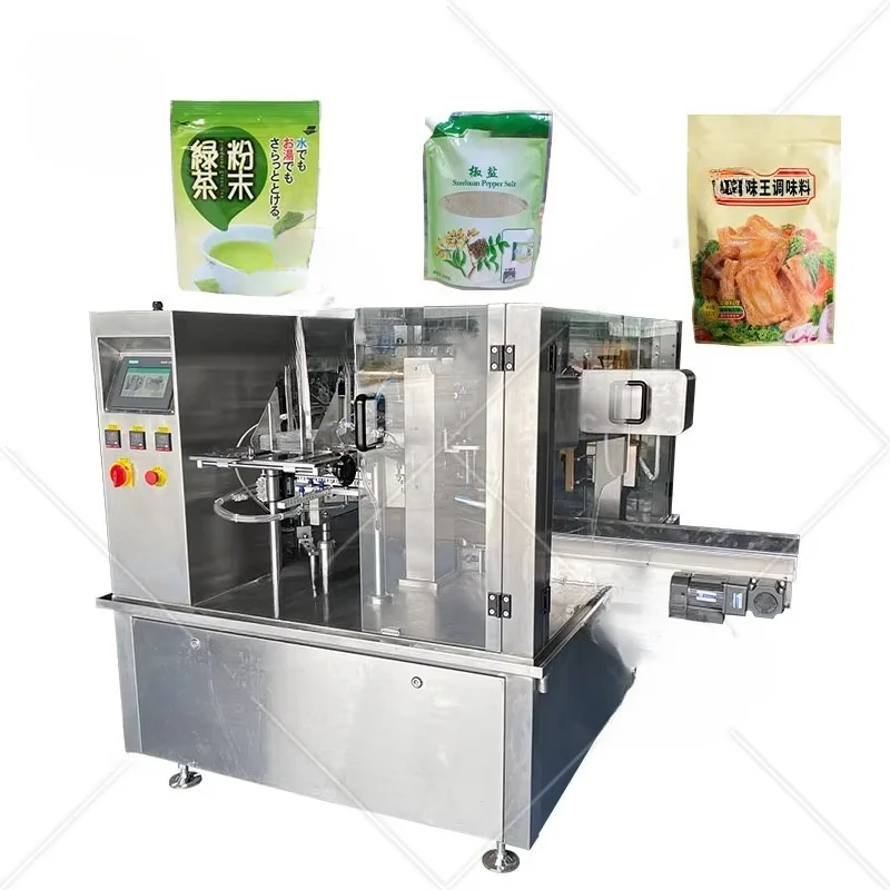 Automatic Pouch Packing Machine Doypack Filling Sealing Equipment Flexible Packaging System For Food Beverage Industry