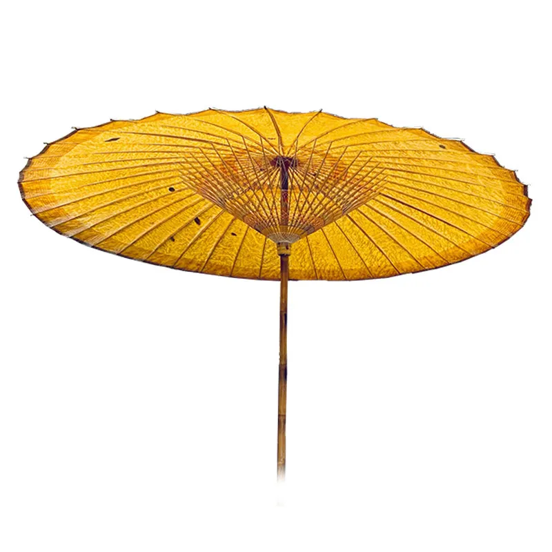Furnace making tea Chinese outdoor large oil-paper umbrella ancient style intangible heritage sunshade Internet celebrity