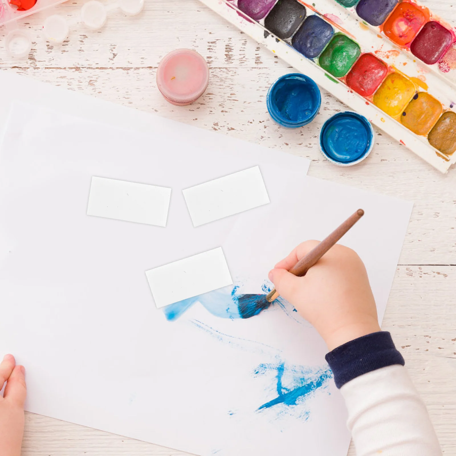 

20Pcs White Rectangular Pencil Erasers for School Drawing Sketching Art Supplies Kids Students Artists Small Erasers