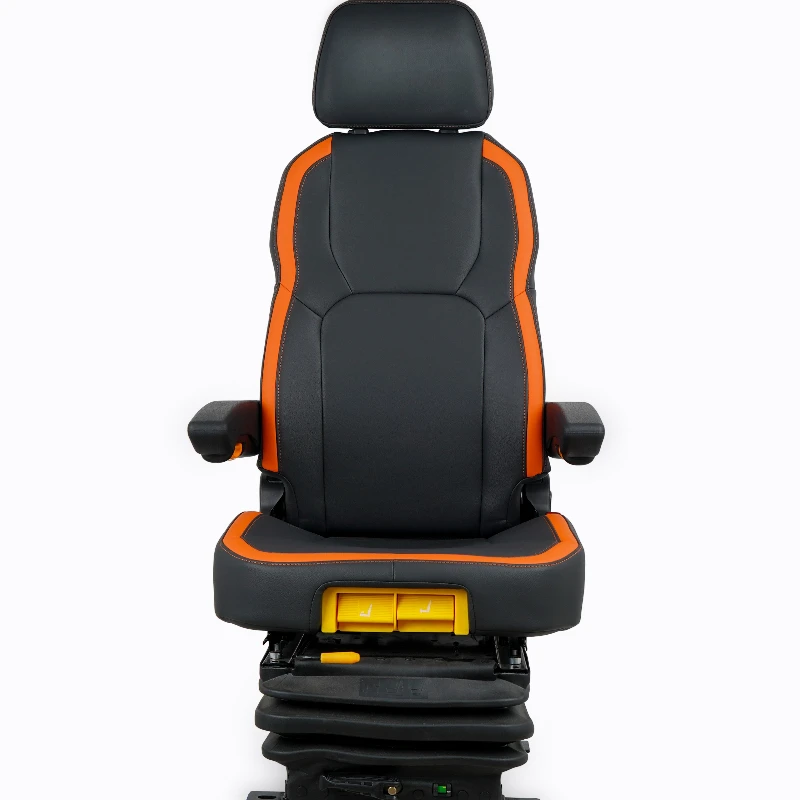 

Steel and PVC Captain Seat for Boats Marine Chair Without Pedestal Suspension Base Certified