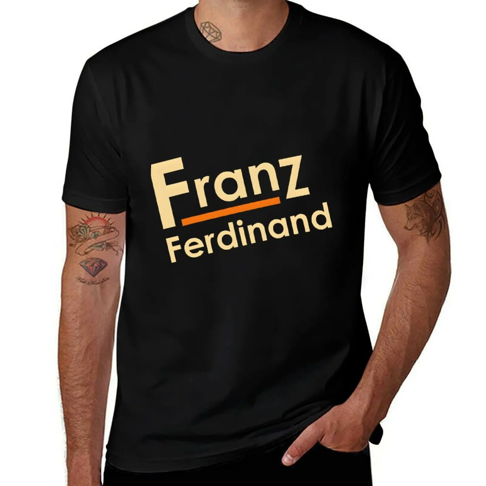 franz ferdinand T-Shirt Trendy Print Short Sleeve T-Shirt