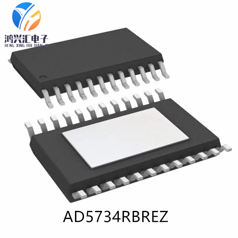 100% original AD5734RBREZ DAC 4-CH Resistor-String 14-bit 24-Pin TSSOP EP Tube