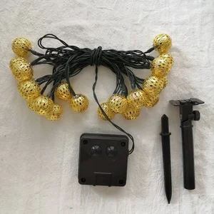 Marokkanische Kugellicht -Solarabdichtung, Gartenfefe -Außenlampe, 8 Garten Courtyard Modi, Durchgangsbeleuchtung, 12 m, 7 m, 5m, 6m 10 Hauptverkäufe marokkanischer Abajur - №10