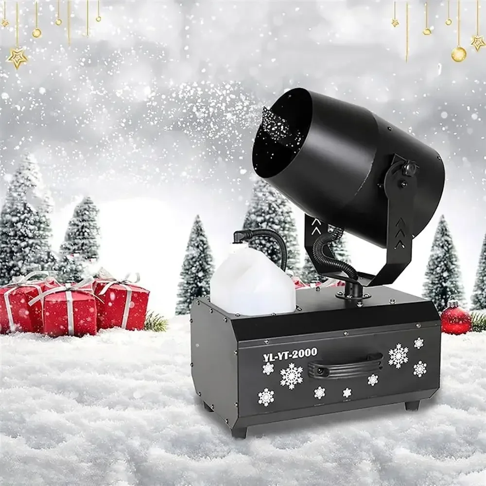 Hot Sales New Type 2000W Snow Machine Adjustable Head Snowflake Machine Create Snowy Atmosphere Effects Machine