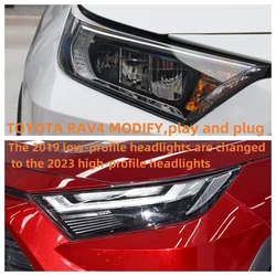 Aggiornamento della modifica del faro dell'auto cablaggio speciale dell'adattatore per il cablaggio dell'auto per TOYOTA 2019-2023 RAV4 accessori per auto Plug And Play