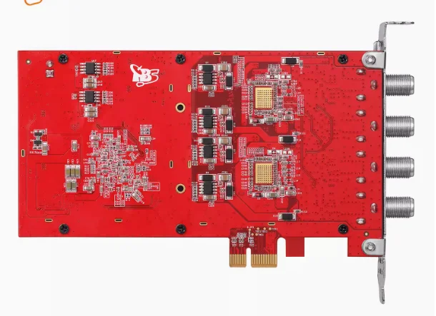For TBS6916 DVB-S2X/S2/S 16 frequency input pcie interface computer TV data receiving card