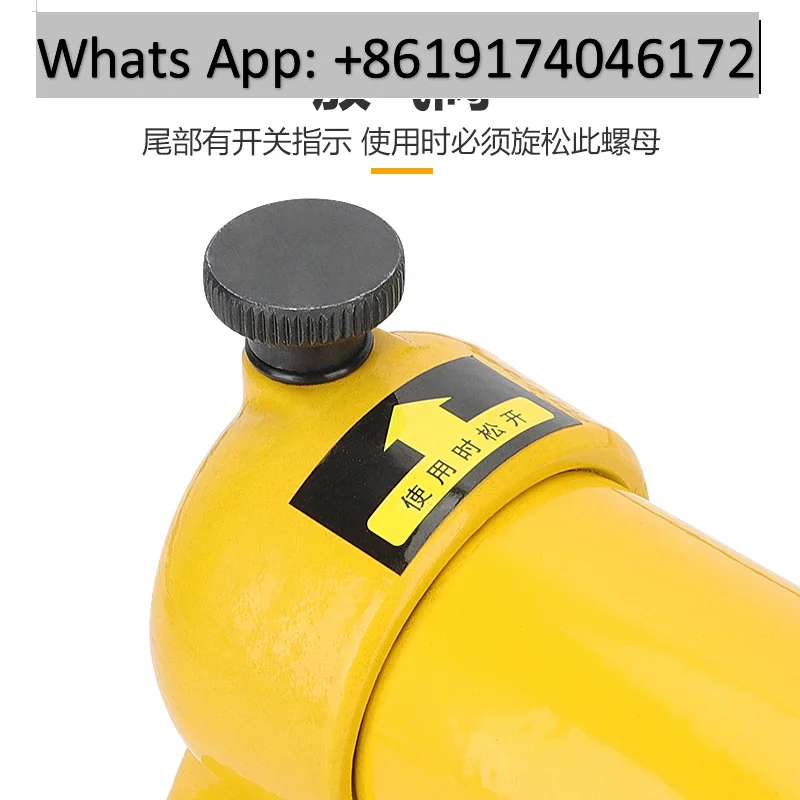 CP-700 manual hydraulic pump with meter, manual large oil volume, hydraulic oil pump