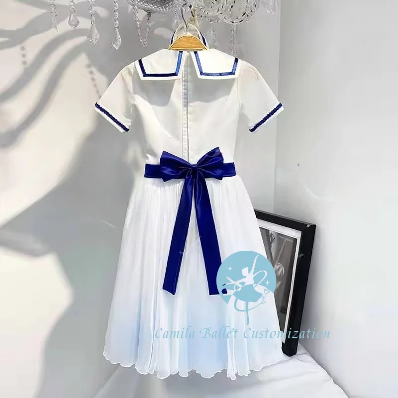 Nuevos lazos personalizados, variación de graduación, competición de Ballet, falda larga de Tiara para adultos y niños