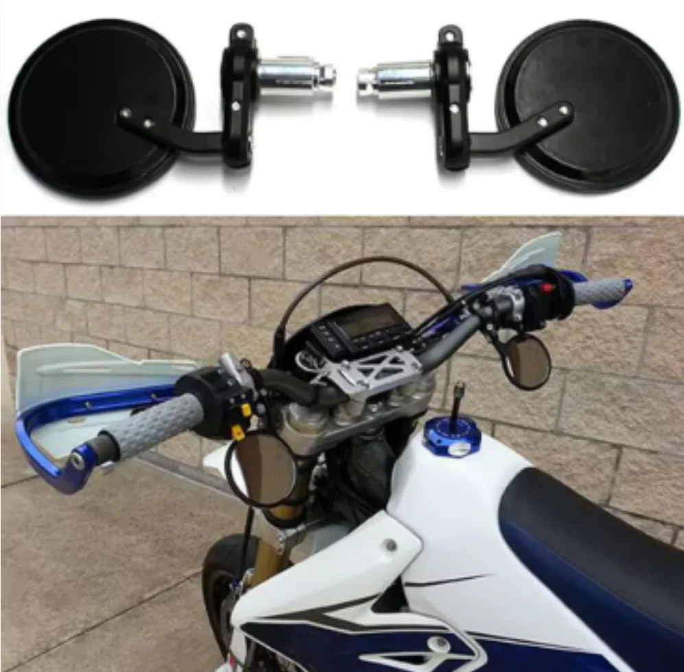 2 szt./para lusterka wsteczne do motocykla, skutera, motocrossu, uniwersalne lusterka boczne do motocykli, akcesoria