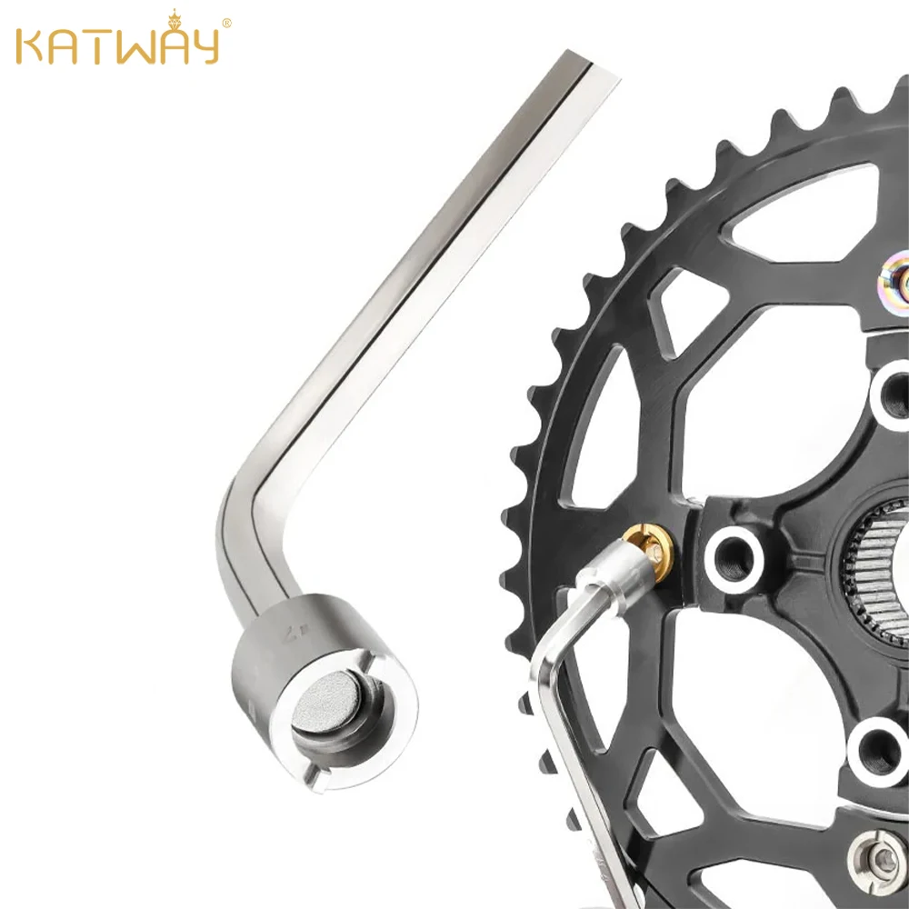 

Гайка KATWAY, гаечный ключ, болты для звездочки, съемный винт для звездочки, инструменты для установки MTB, дорожный складной велосипед, инструмент для звездочки HH-AA485