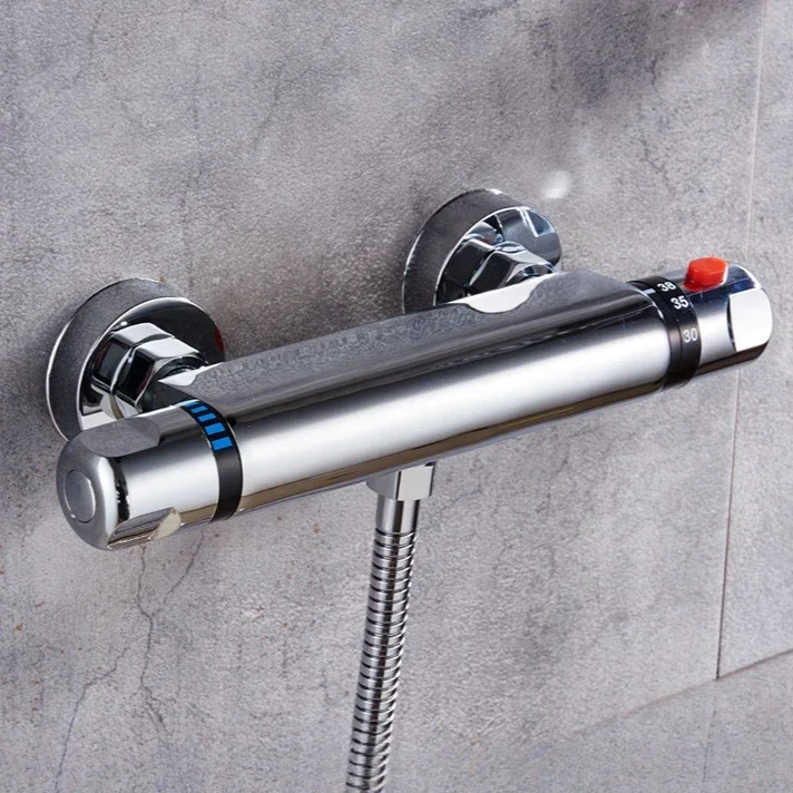 

Настенные смесители для ванны, смеситель для ванной комнаты, термостатический смеситель для душа, инструмент для ванной комнаты, кран для горячей и холодной воды