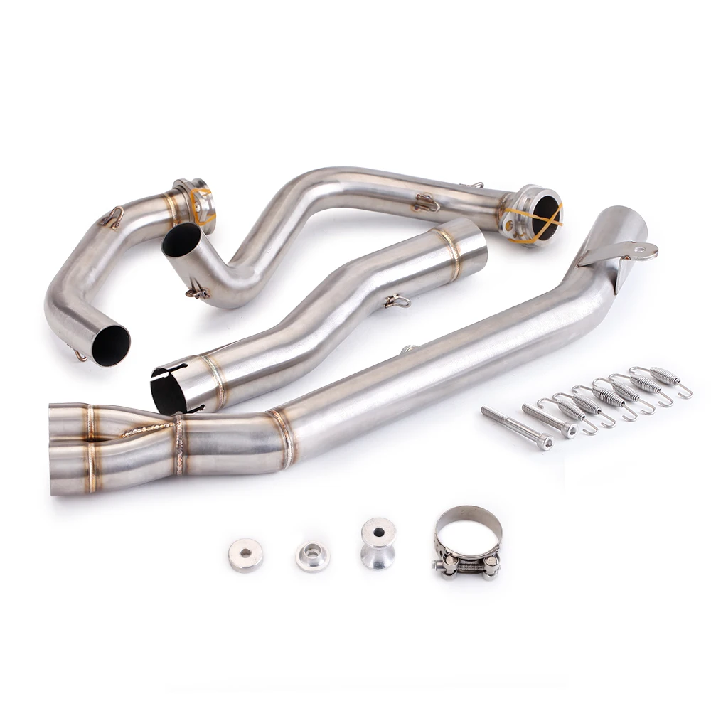 FOR African twin-cylinder CRF1000 CRF1000L Double hole muffler full exhaust modification front exhaust pipe 16-19 years