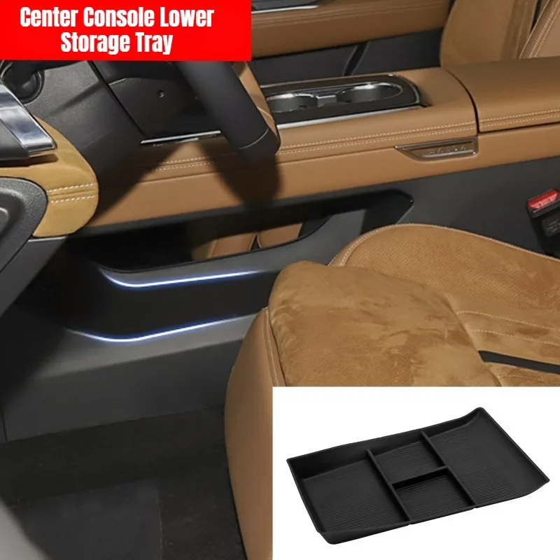 Auto-Aufbewahrungsbox für Mazda 6e EZ-6 J90A 2024~2027 Armlehnen-Aufbewahrungsbox Mittelkonsole Untere Ablage Verstauen Ordnungssystem Zubehör – Detail 3