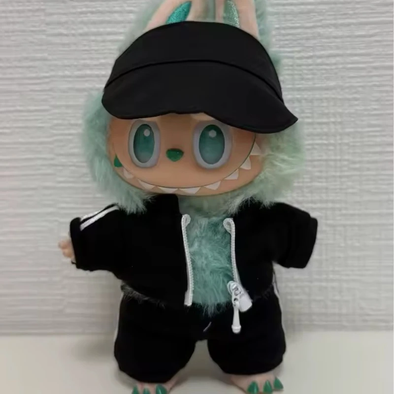 

Модная спортивная одежда для куклы Labubu 15/17 см, костюм с фуражкой, Ropa Labubu, аксессуары для одежды