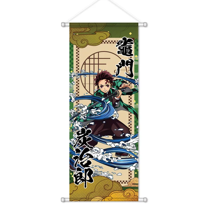 VIKAMA Sailor Moon Magical Girl Anime Wall Scroll Tapestry Classic Heroine Art Fabric Poster for Bedroom Living Room Dorm Gift