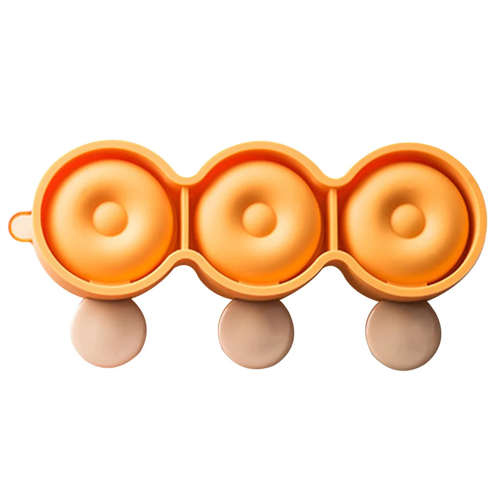 

Donut Shape Silicone Ice Cream Mold Kitchen Popsicles Maker Summer Ice Mold Craft Baking Tool Popsicles Molds Kitchen Food Molds