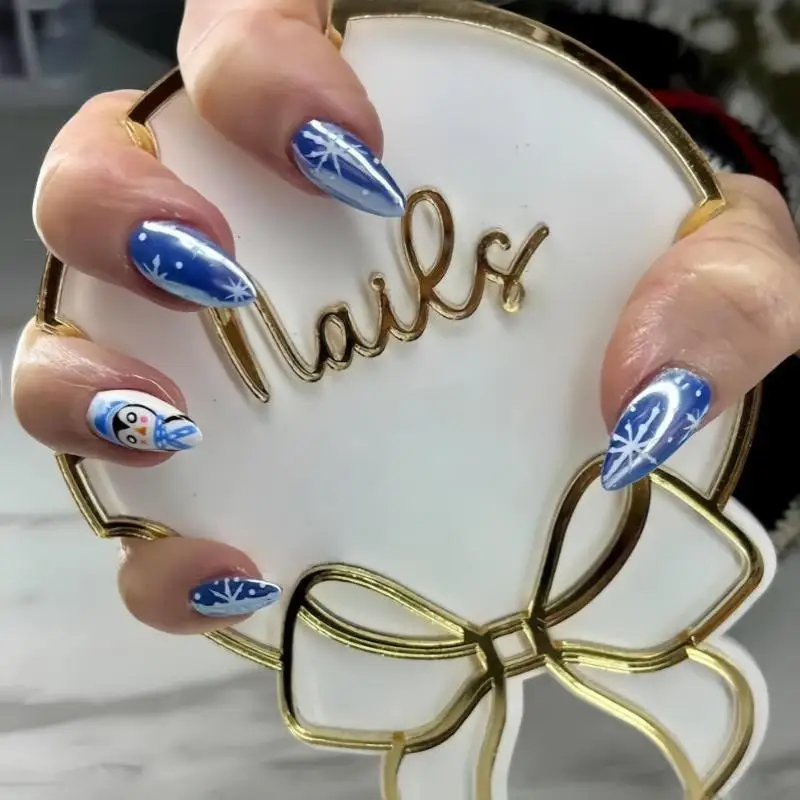 Acryl-Schleifenförmige Nagelfotopalette, Nagelfoto-Requisiten, Text-Nagelkunst-Make-up-Paletten, Nageltechniker-Werkzeug für Salon-Nageldisplays – Detail 7
