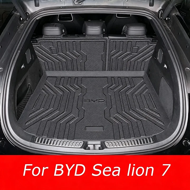 Custom Fit Trunk Cargo Liner for BYD Sea Lion 07 / Sealion 7 2025-2026 | Waterproof All-Weather Boot Tray Mat Carpet Mud Protect