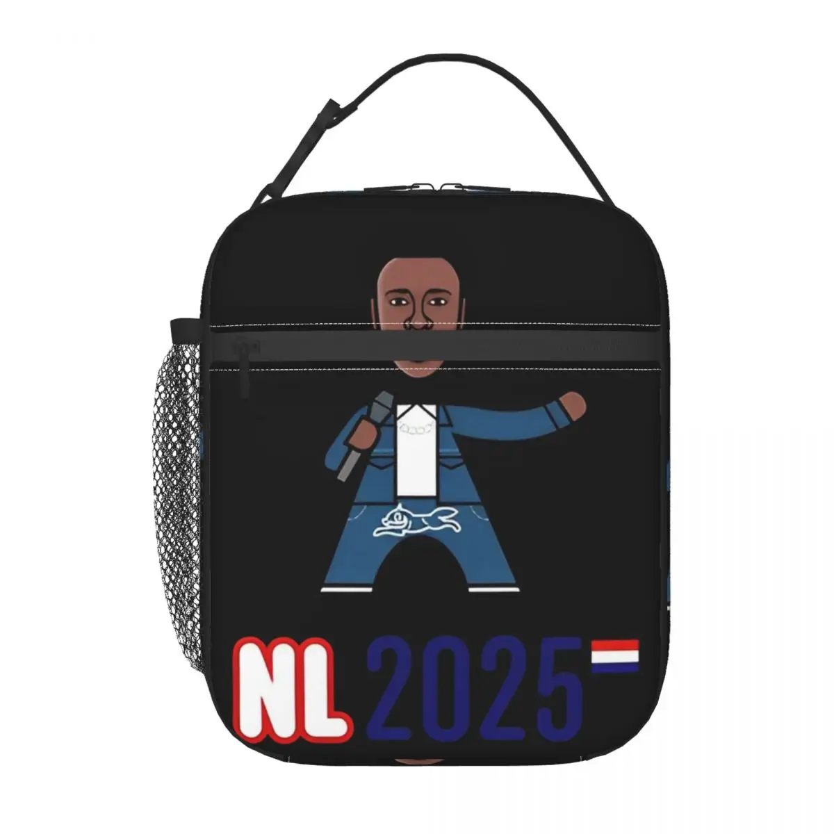 

Netherlands 2025 Eurovision 2025 Thermal Insulated Lunch Bags for Office Portable Bento Box Thermal Cooler Lunch Boxes