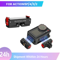 Magnetic Adapter Mount for DJI Osmo Action 5 Pro 4 3 Foldable Quick Release Mount Base Camera Tripod Adapter Mount Accessories
