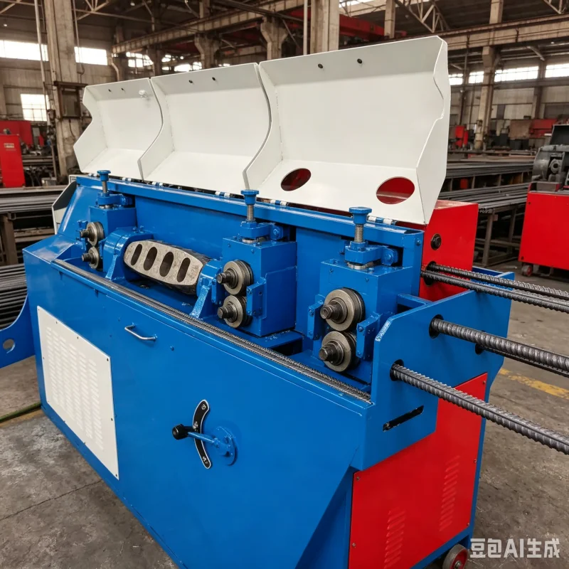 Trailer Mounted Intelligent CNC Wire Straightening Machine Fast Speed Coiled Bar Straightener Cutter For Rebar Centers