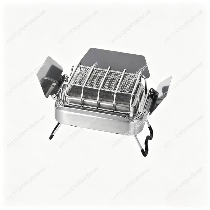 Dual Infrared Radiation Furnace Multifunctional Camping Gas Burner Split Type Furnace Portable Gas Heating Heater