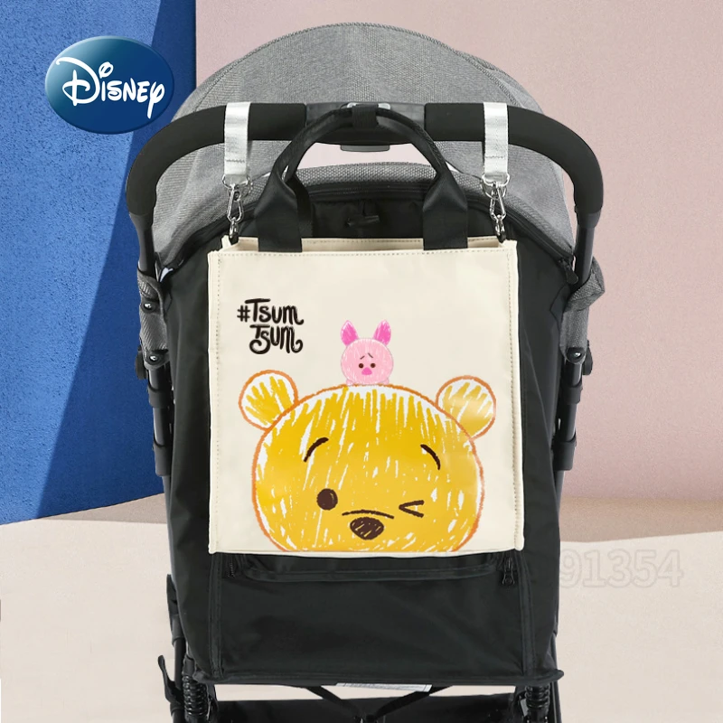 

Disney Original New Baby Diaper Bag Handbag Luxury Brand Fashion Baby Bag Multifunctional Cartoon Cute Diaper Bag Backpack