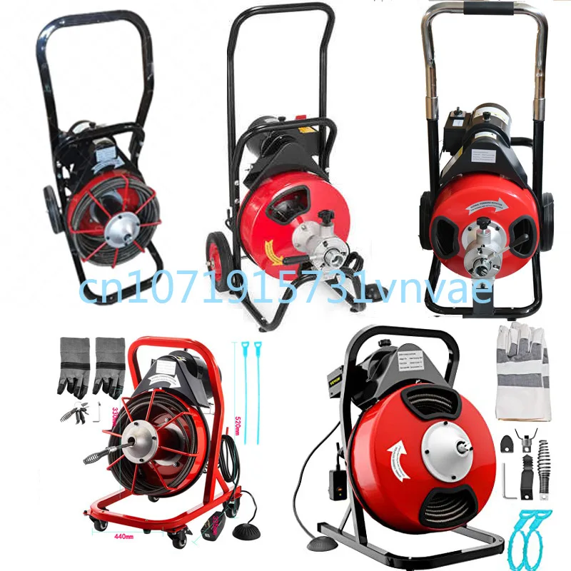 

Automatic Sewer Unblocking Machine Sewer Serpentine Electric Drain Cleaner Drain Pipe Cleaning Tool