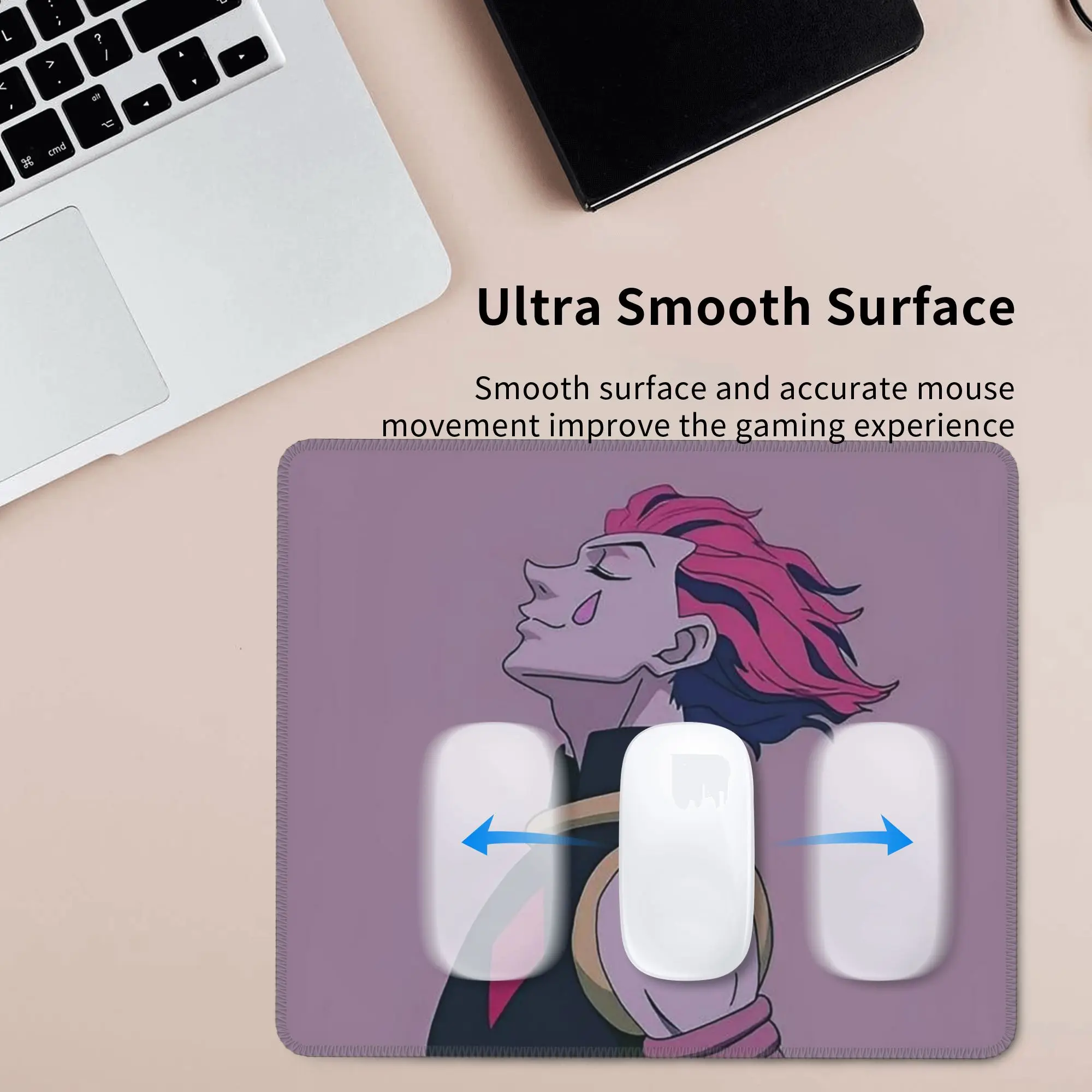 Hisoka Anime Hunter X Hunter Phantom Troupe Chrollo Mouse Pad Computer Keyboard Mouse Mat Gaming PC Laptop Desk Mat Table Mats