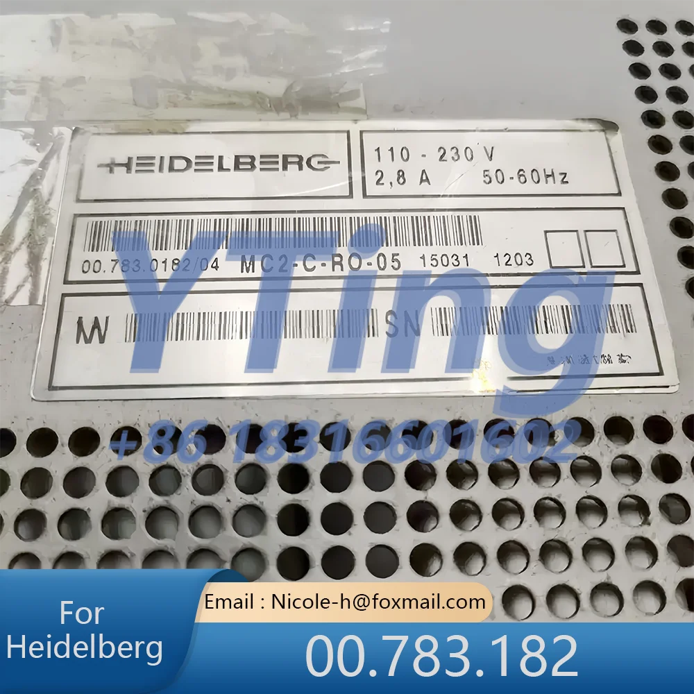 

Запчасти для печатных машин Heidelberg: новый сменный блок управления CP2000, артикул 00.783.182
