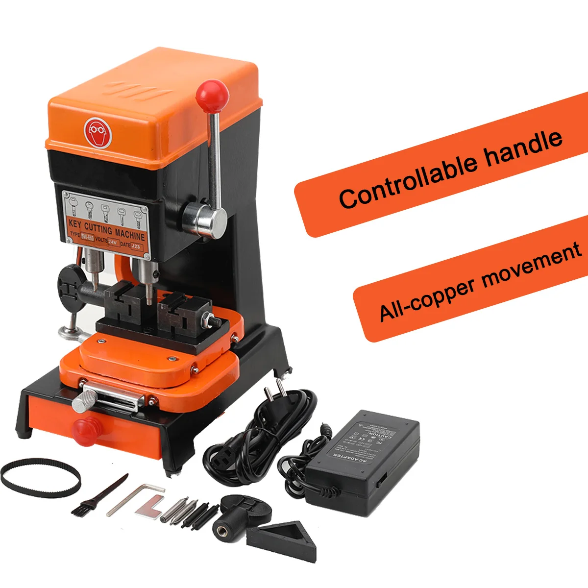 Upgrade Defu BW-668 Vertical Key Cutting Machine 150w 220V Key Duplicating Cutter Machine Locksmith Tools Lock Pick Set