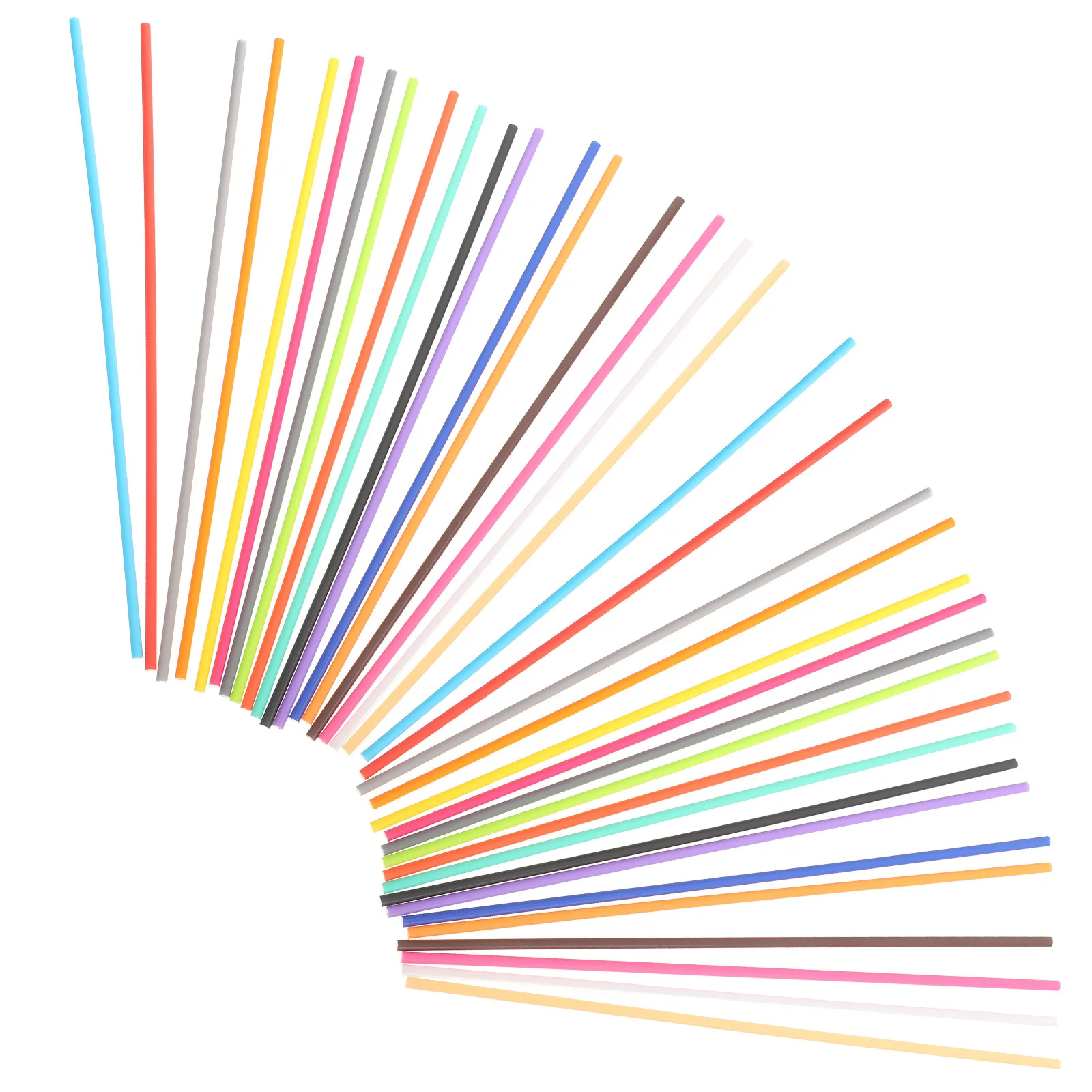 

160Pcs 3D Printing Supplies Pcl Filament 32 Bright Colors Precision 25Mm Diameter for Smooth Sketching and DIY Art Creations