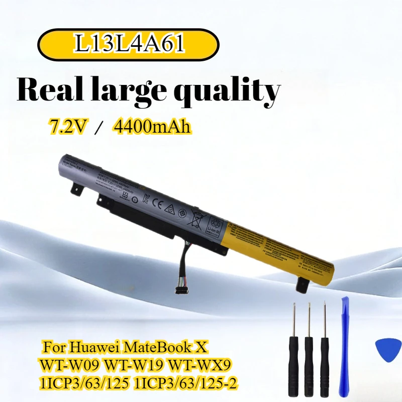 7.2V 4400mAh L13L4A61 L13L4E61 L13M4A61 L13S4E61 Laptop Battery For Lenovo FLEX 2-14 2-14D 2-15 2-15D M50-70 M50-70A  with Tools