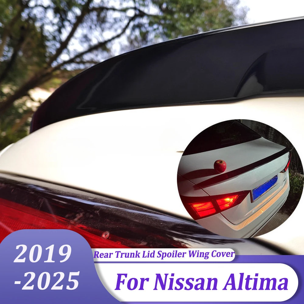 

Rear Trunk Spoiler Cover Sticker Strip Auto Styling Accessories For Nissan Altima 2019 2020 2021 2022 2023 2024 2025