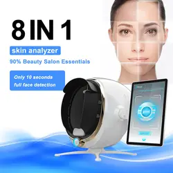 2024 Professional Smart Magic Mirror Face Scanner Machine Skin Diagnosis 3D Facial Skin Analyzer Detector