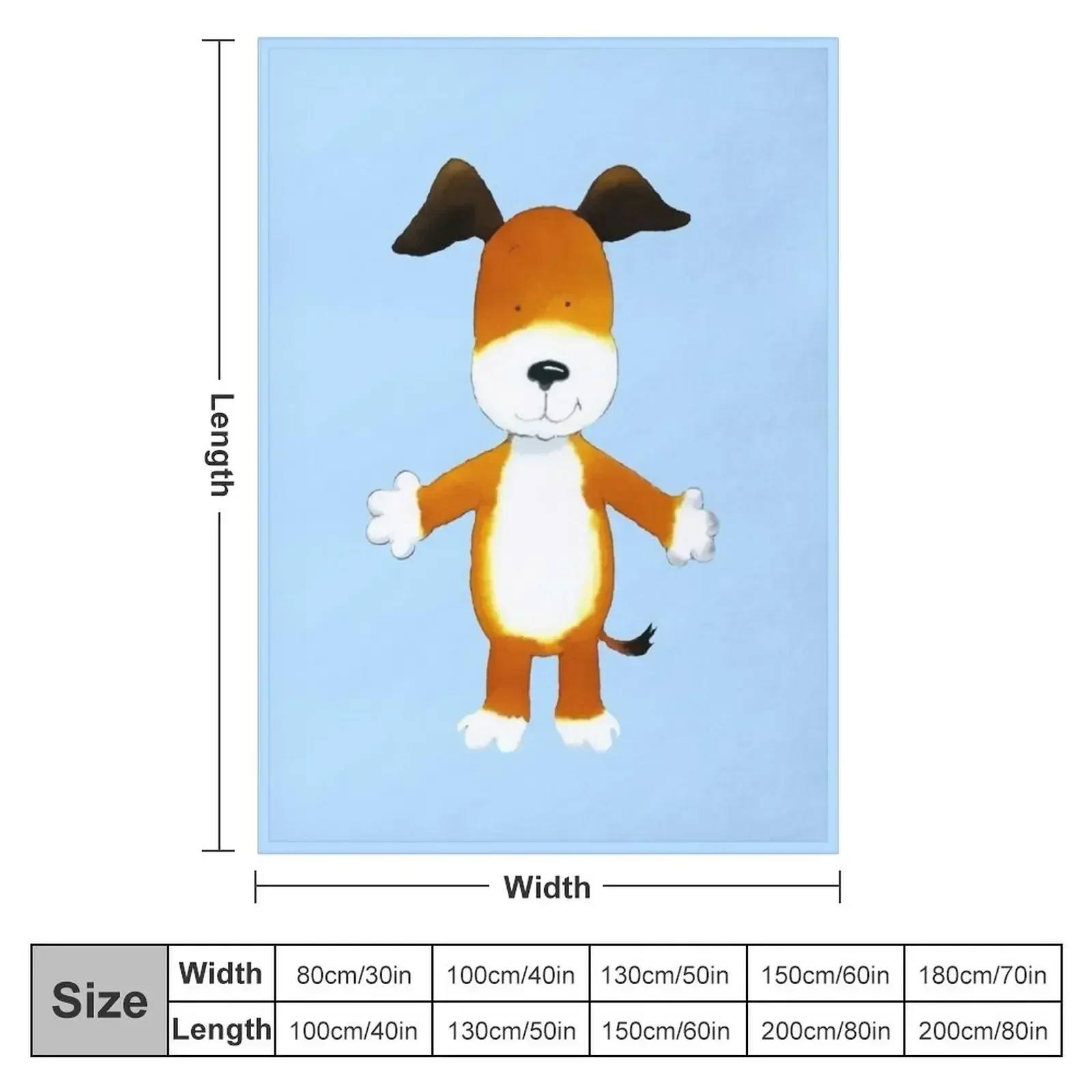 Kipper the dog Throw Blanket Blankets For Baby Multi-Purpose Custom Decorative Beds Blankets
