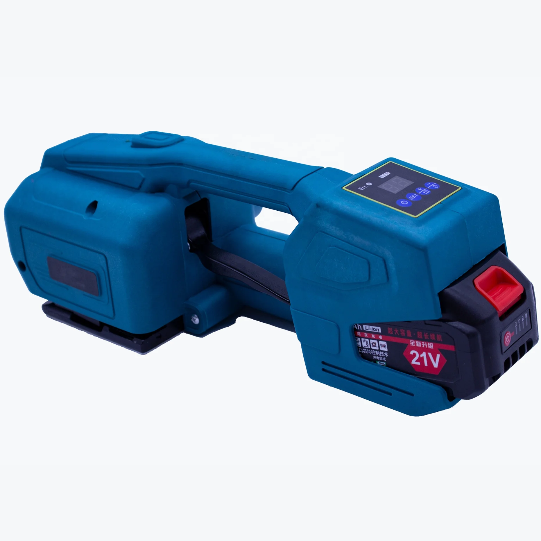 

Automatic Handheld Battery-Powered Wrapping Machine with PP/PET Straps and Electric Strapping Banding Tool