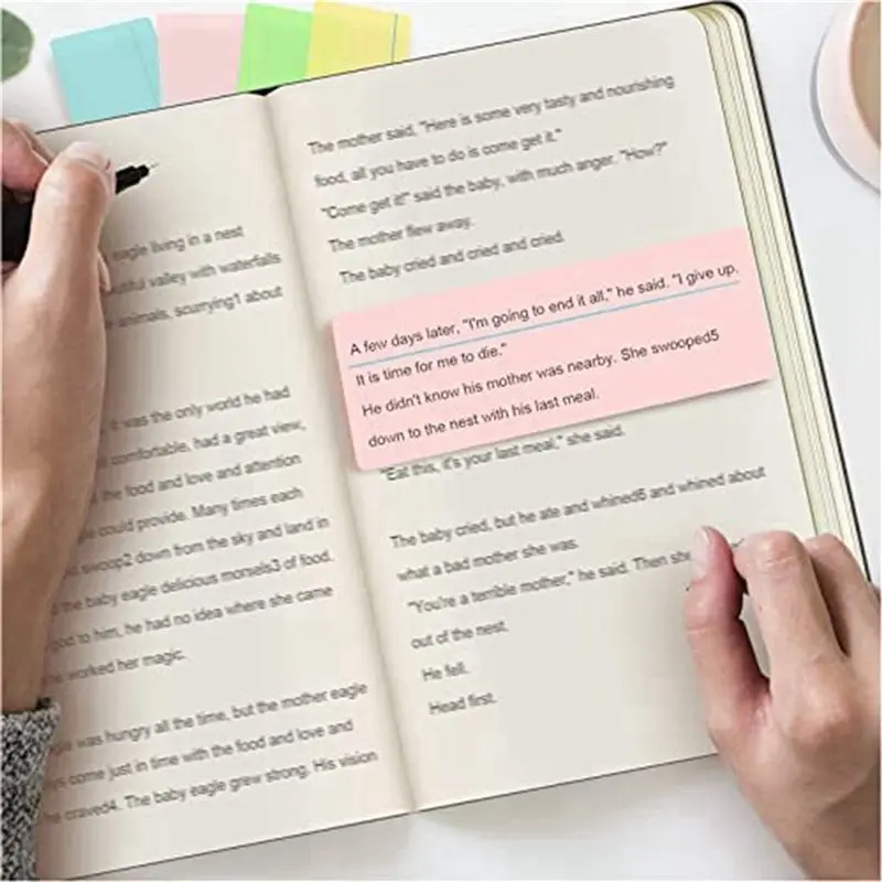 Exquisite-48 Pieces Guided Reading Highlight Strips Colored Overlays Bookmark Reading Tracking Rulers With Line For Dyslexia, AD