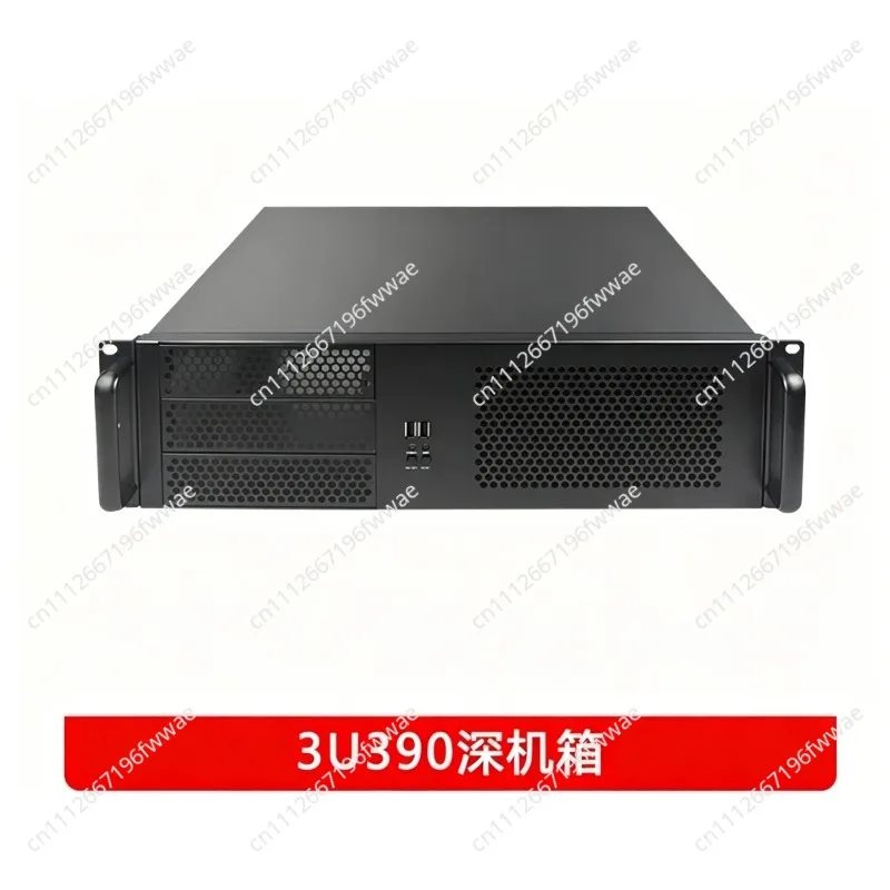3U Industrial Computer Case 390 Short Rack Mount ATX Large Board Multi HDD Hot Swap Horizontal PC Monitoring Shell125