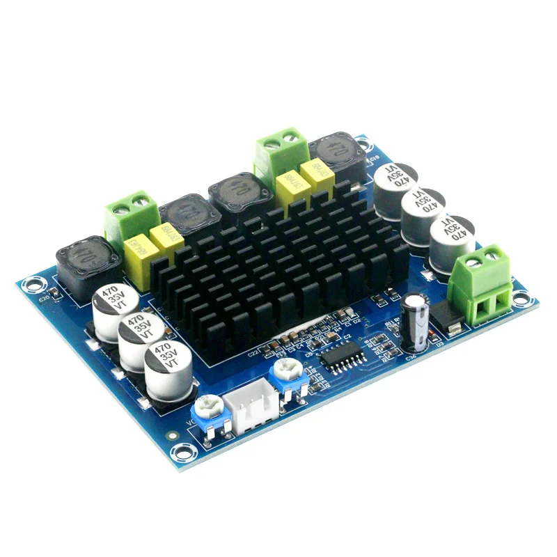 TPA3116D2 Dual-channel Stereo High Power Digital Audio Power Amplifier Board 2*120W XH-M543