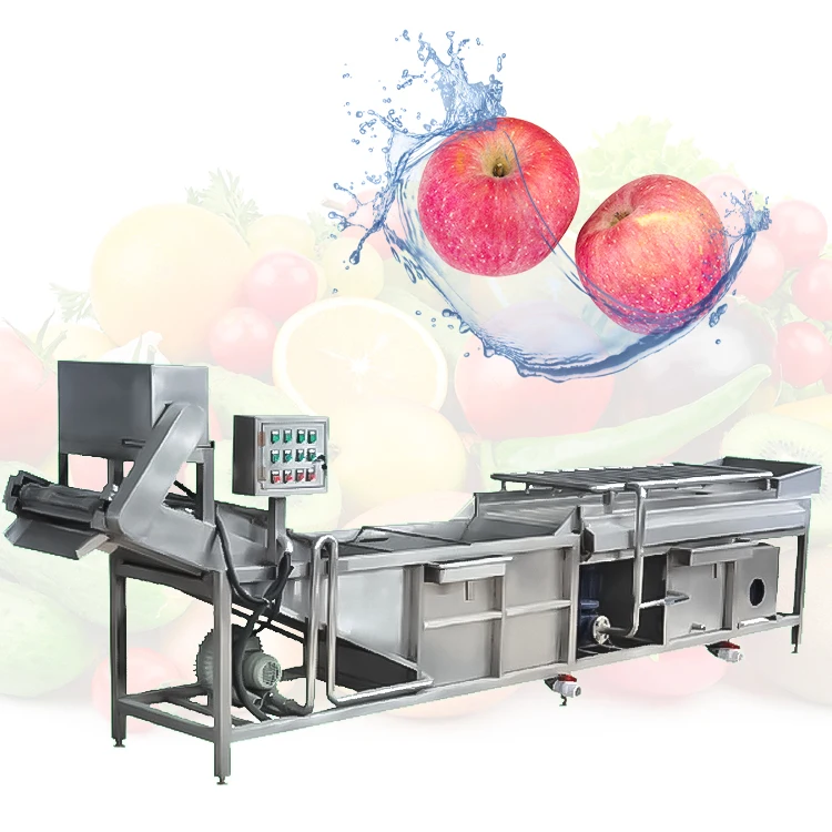 Vegetable Washing And Sorting Line For Carrots, Potatoes, Cucumbers, And Cabbage With Automatic Cleaning Control System