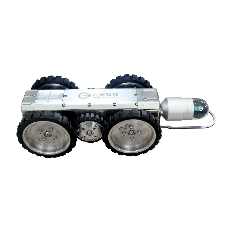 2025 Prodotti PremiumJiutai Crawler Telecamera robot per ispezione condutture industriali Telecamera robot cingolata per tubi di scarico fognari con ruote