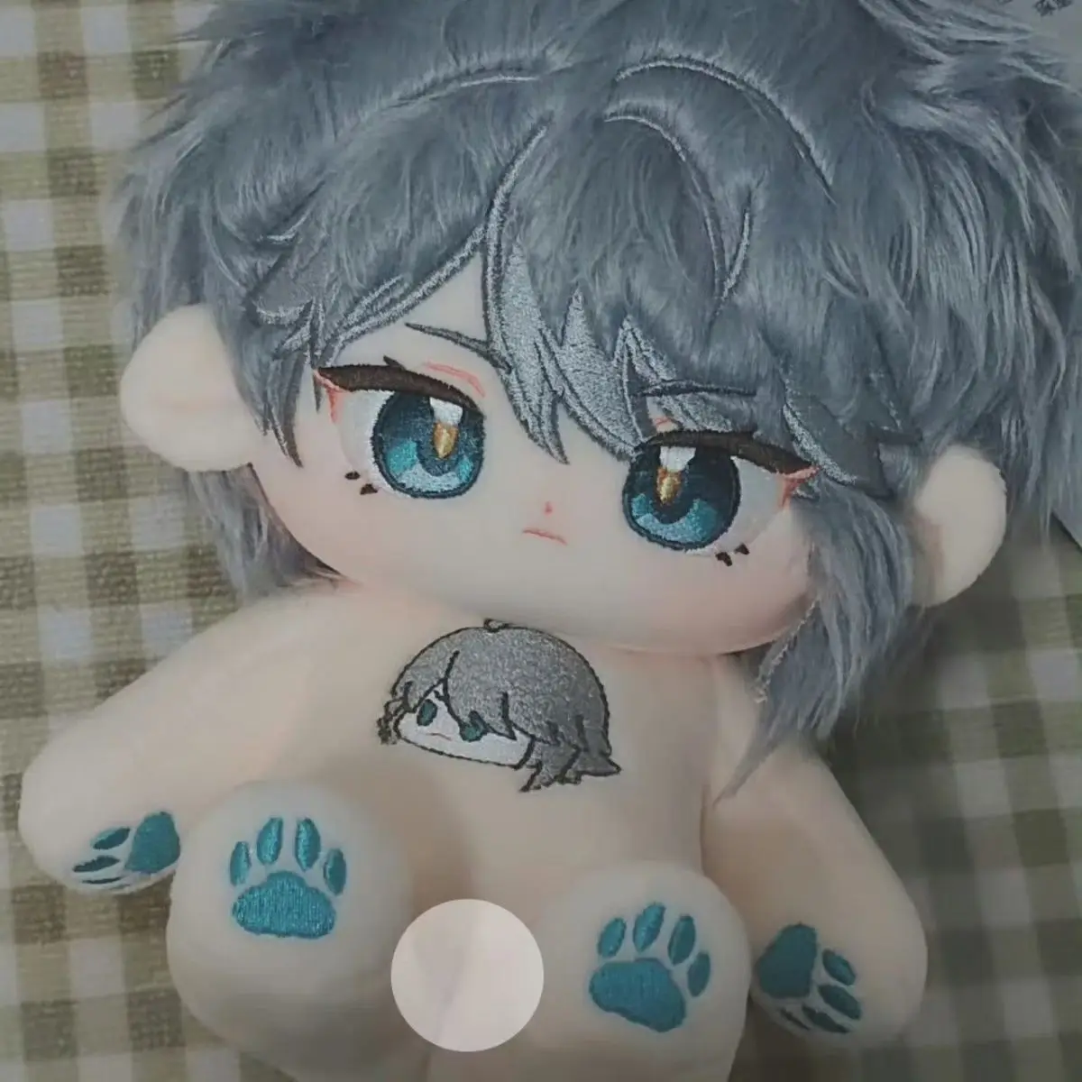 

20CM Genshin Impact Alhaitham Stuffed Plush Doll Present Figures Cosplay Game Attribute Padding Toy for Kids Christmas Gift