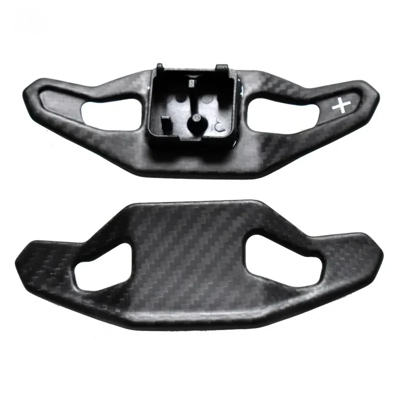 Matte Carbon Fiber Shifter Paddle Extender, Urus Estilo Shift Paddles, Volante Shifter, A4, S3, RS3, TT, Q5, R8, 2015