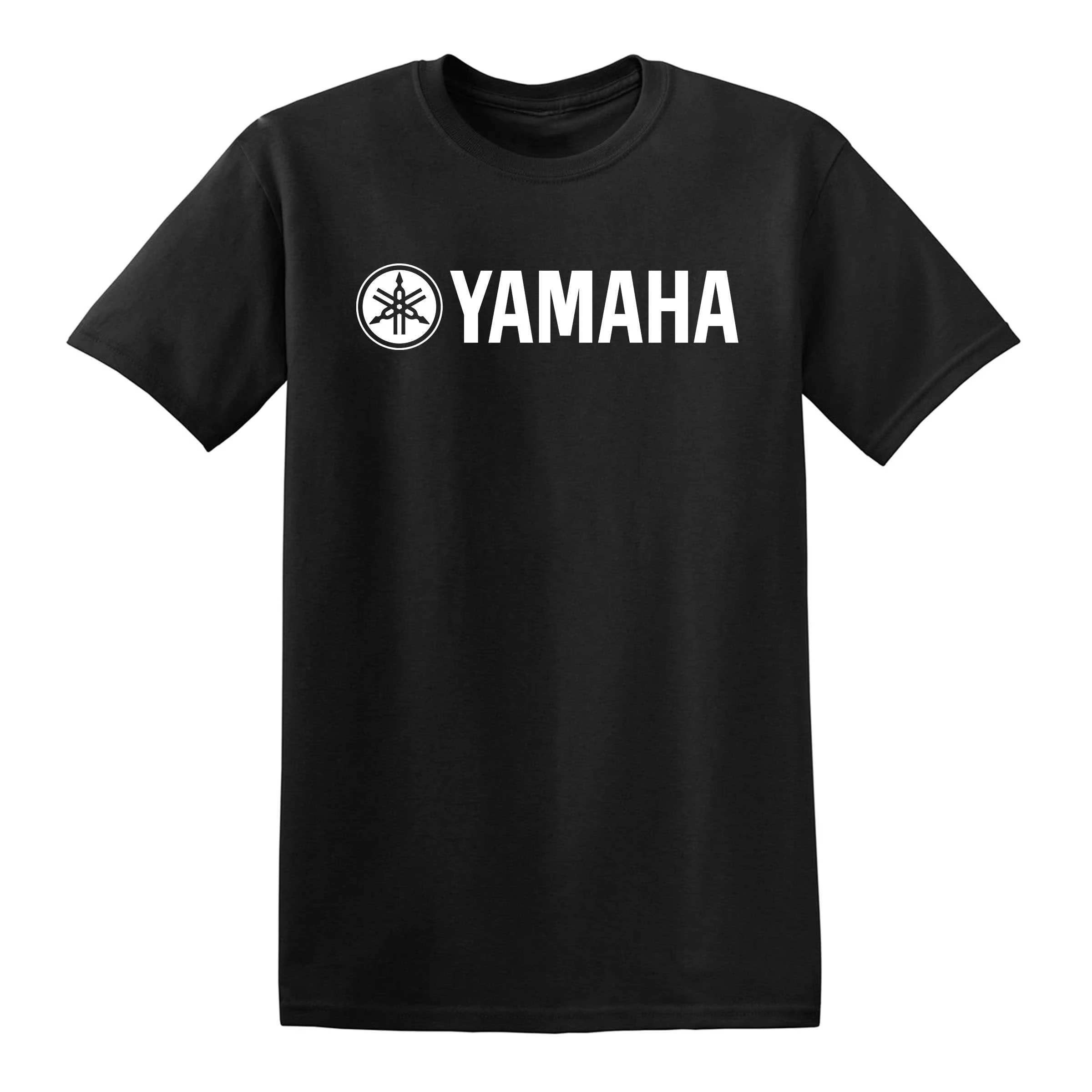 New Summer 2026 Yamaha Simple Fashion Letter Printed Cotton T-Shirt Men Women Motorcycle Racing Enthusiasts Oversized Sports Top
