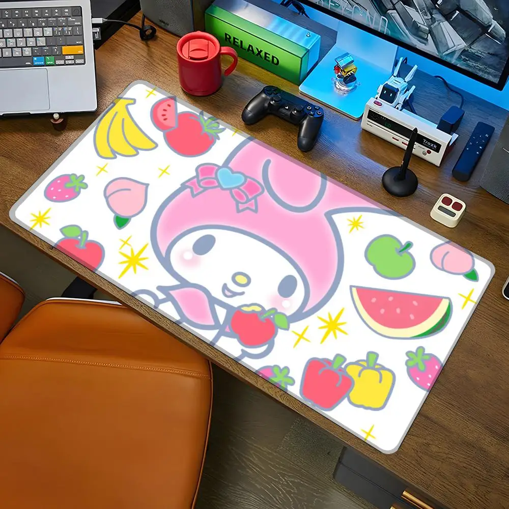 Cute My Melody Little Twin Mouse Pad Gaming Abstract Large 800x400mm MouseMat Gamer XXL Mause Carpet PC kawaii Desk